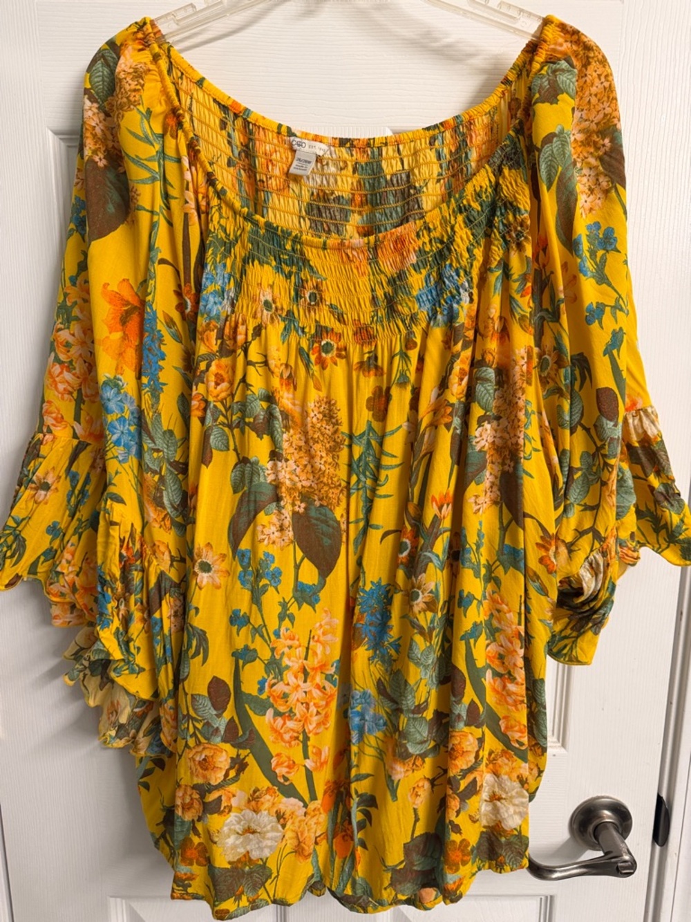 Floral Blouse - Yellow